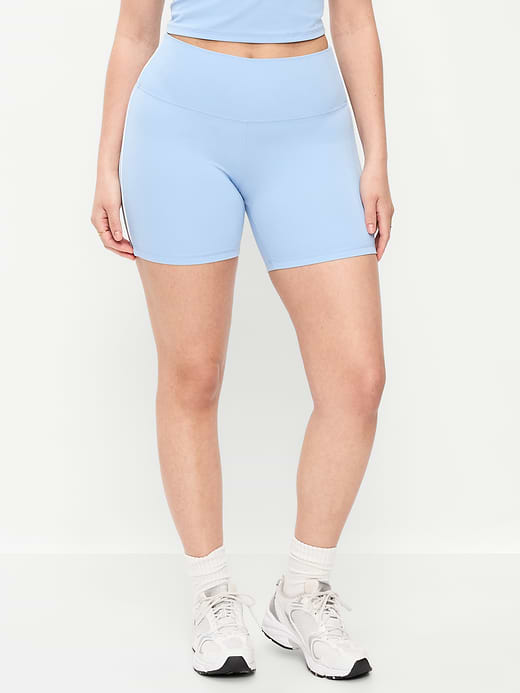 Old Navy High-Waisted StudioSmooth Biker Shorts -- 6-inch inseam — photo 5