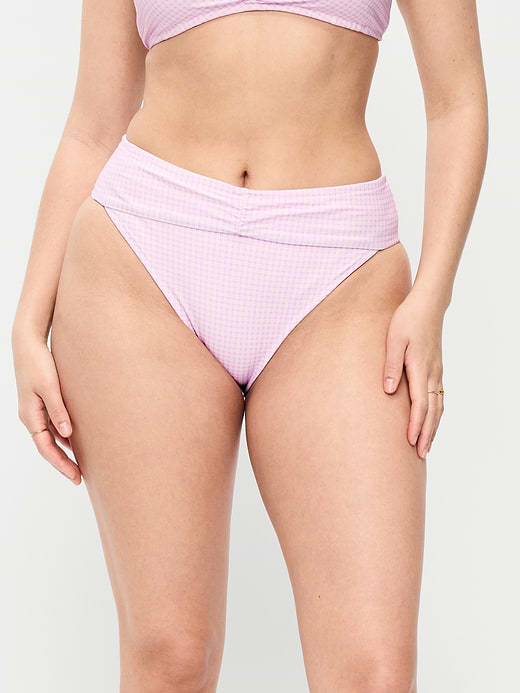 Old Navy High-Waisted Cinched Bikini Swim Bottoms — photo 6