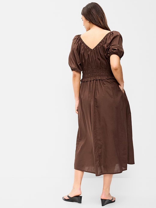 Old Navy Fit & Flare Prairie Midi Dress — photo 8