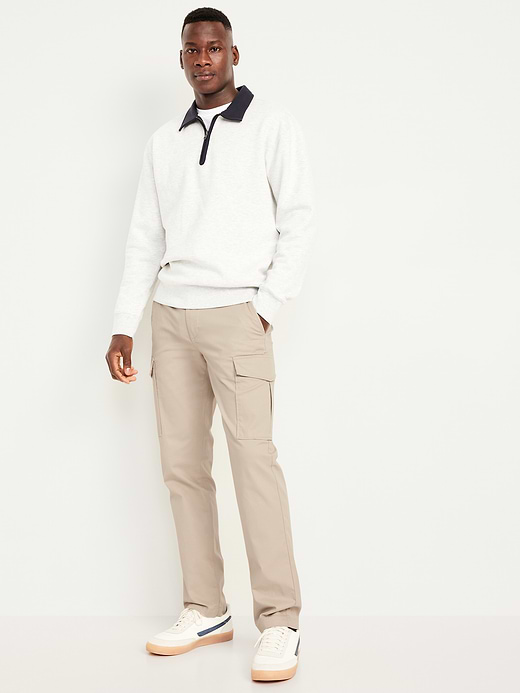 Old Navy Straight Refined Tailored Cargo Pants — photo 4