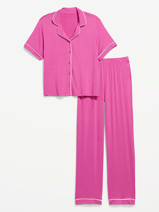 Old Navy Sunday Sleep Knit Jersey Pant Set — photo 4