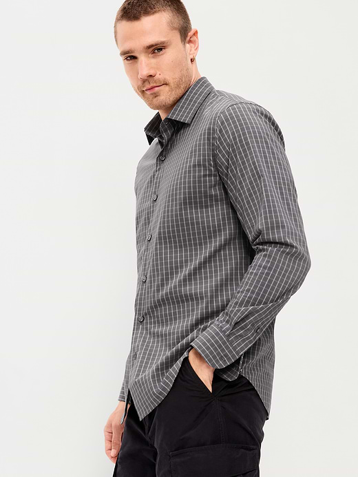 Old Navy Slim Fit Pro Signature Performance Dress Shirt — photo 4