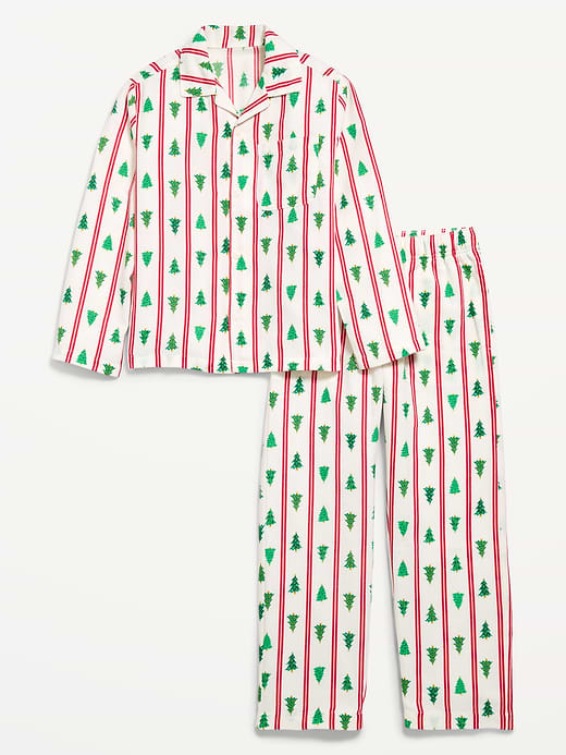 Old Navy Gender-Neutral Printed Flannel Pajama Pants Set for Kids — photo 5