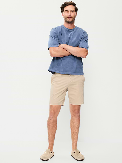 Old Navy Slim Built-In Flex Rotation Chino Shorts -- 8-inch inseam