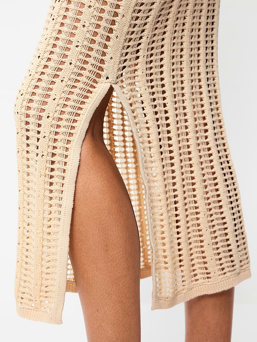 Old Navy Open-Weave Seaside Cotton Column Maxi Skirt — photo 5