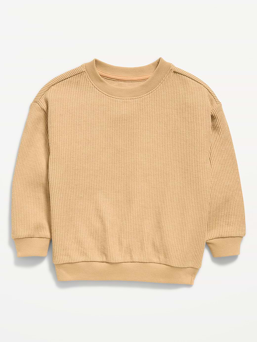 Old Navy Oversized French Terry Sweatshirt for Toddler Boys — photo 1