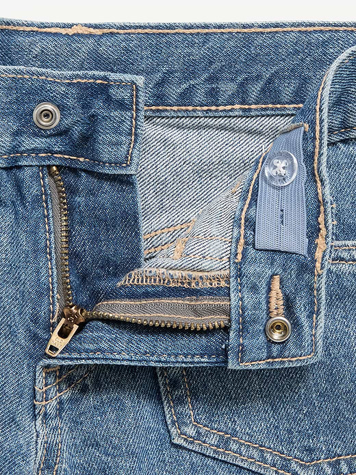 Old Navy Low-Rise Utility Jean Shorts for Girls — photo 6