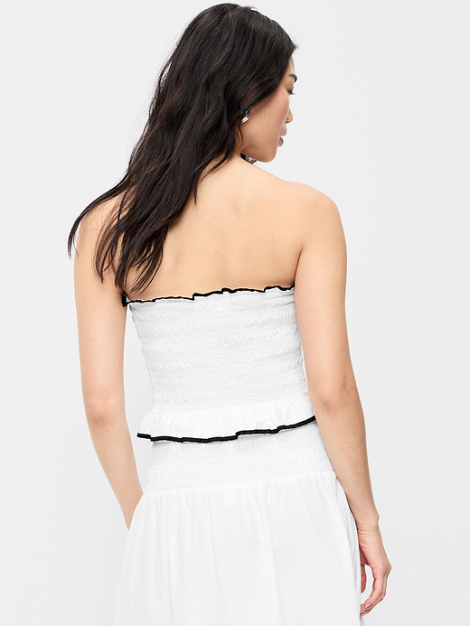 Old Navy Smocked Bodice Tube Top — photo 3