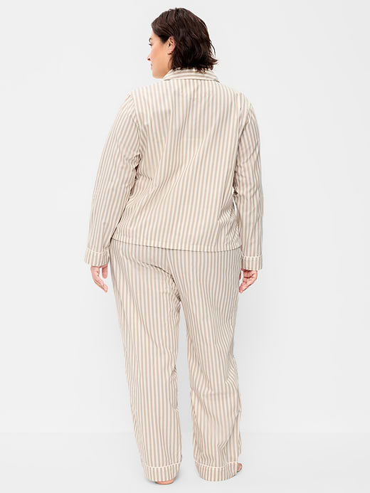 Old Navy Tie-Front Poplin Pajama Pant Set — photo 8