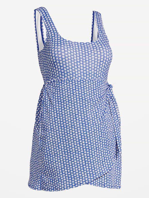 Old Navy Maternity Classic Wrap Swim Dress — photo 3