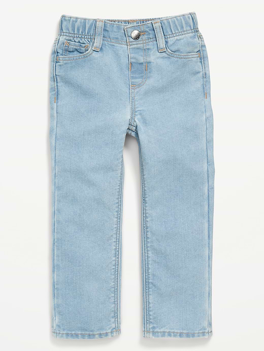 Old Navy Wow Straight Pull-On Jeans for Toddler Boys — photo 1