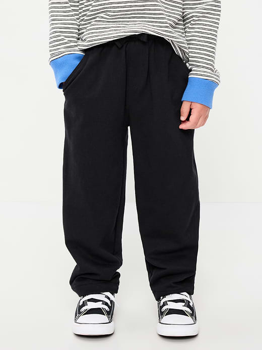 Old Navy Barrel-Leg Knit Pants for Toddler Boys — photo 3