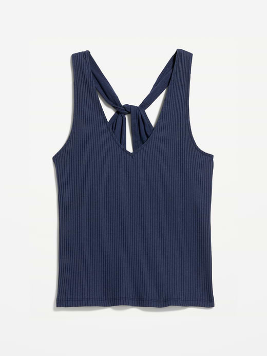 Old Navy Ribbed Loop-Back Halter Top — photo 6