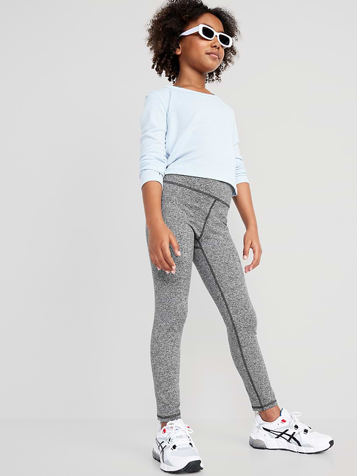 Old Navy High-Waisted PowerPress 7/8-Length Leggings for Girls — photo 4