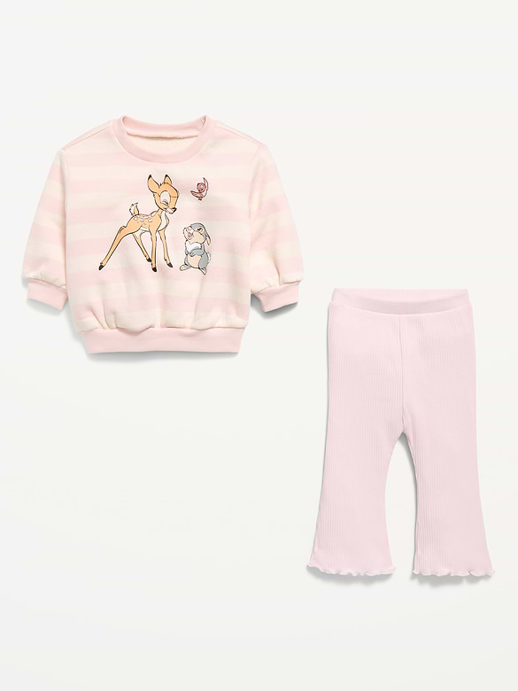 Old Navy Disney© Bambi Graphic Sweatshirt and Legging Set for Baby — photo 3