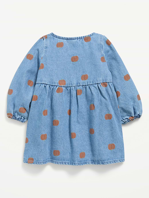 Old Navy Short-Sleeve Plaid Swing Dress for Baby — photo 3