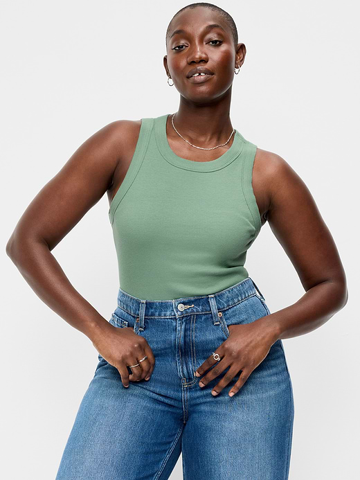 Old Navy Crop Ribbed Tank Top — photo 6