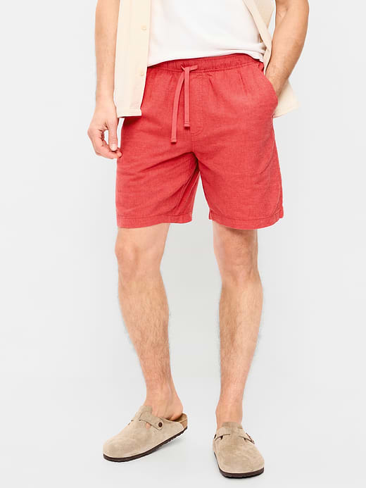 Old Navy Twill Jogger Shorts -- 7-inch inseam — photo 3