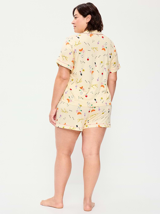Old Navy Sunday Sleep Knit Jersey Short Set — photo 8