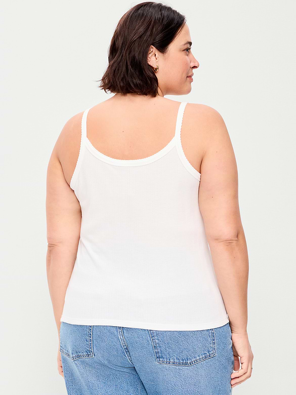 Old Navy Pointelle Cami Tank Top — photo 11