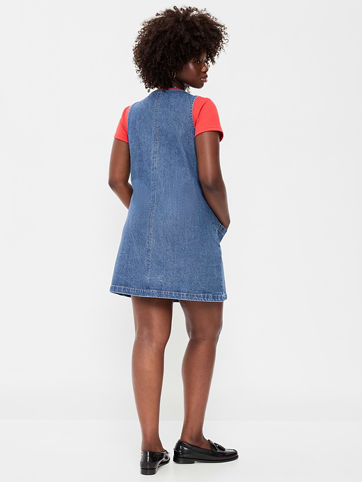 Old Navy Sleeveless Pinafore Mini Dress — photo 8