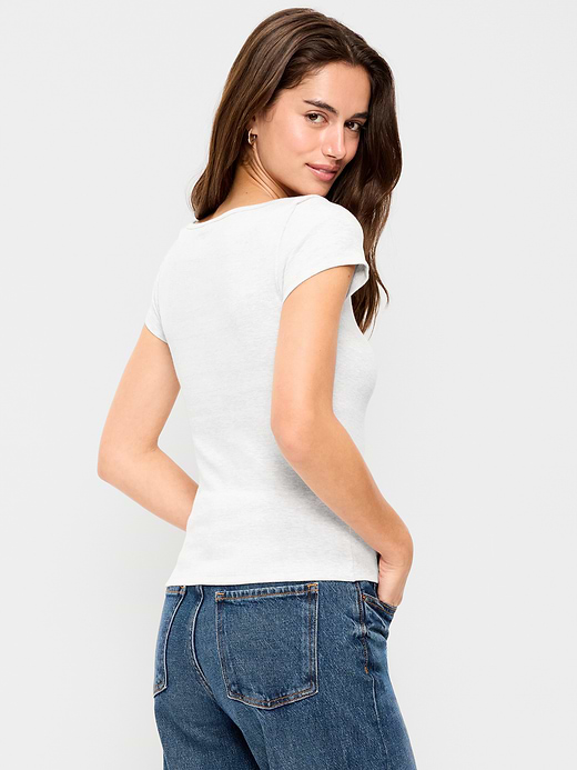 Old Navy Snug Boatneck T-Shirt — photo 3