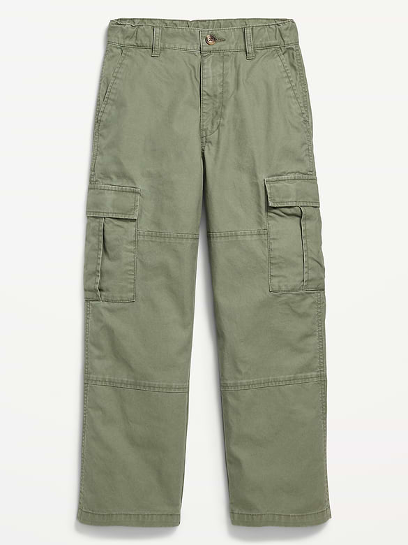 Old Navy Baggy Non-Stretch Cargo Pants for Boys — photo 5