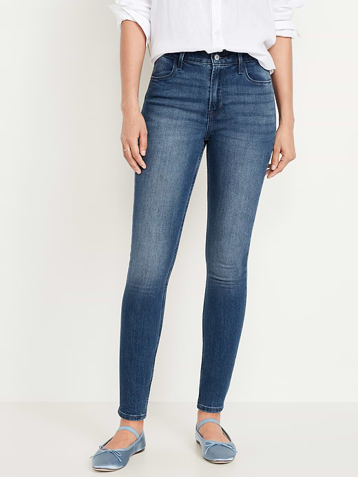Old Navy High-Waisted Wow Super-Skinny Jeans — photo 3