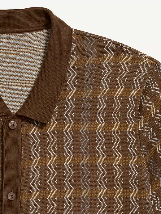 Old Navy Short-Sleeve Sweater Shirt — photo 6