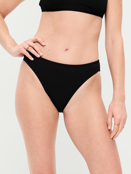 Old Navy Mid-Rise Bikini Swim Bottoms — photo 1