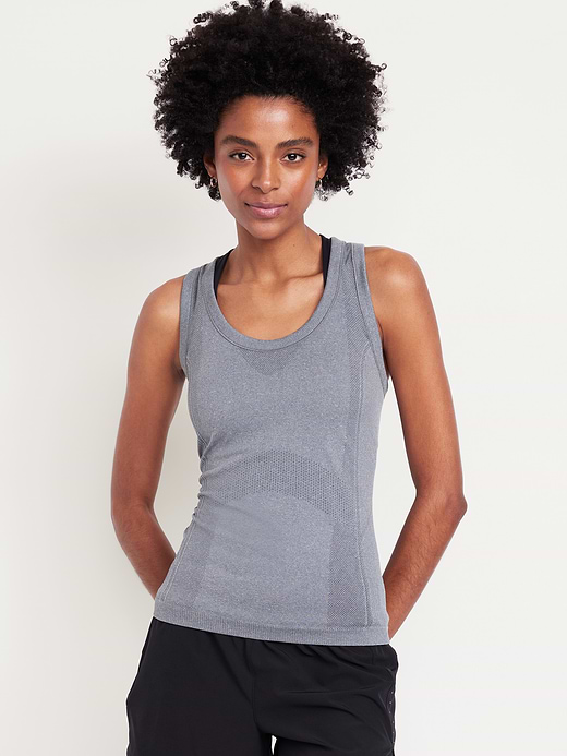 Old Navy Fluid Seamless Fitted Tank Top — photo 1