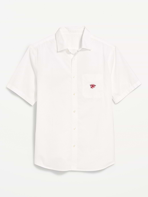 Old Navy Classic Fit Everyday Poplin Shirt — photo 5