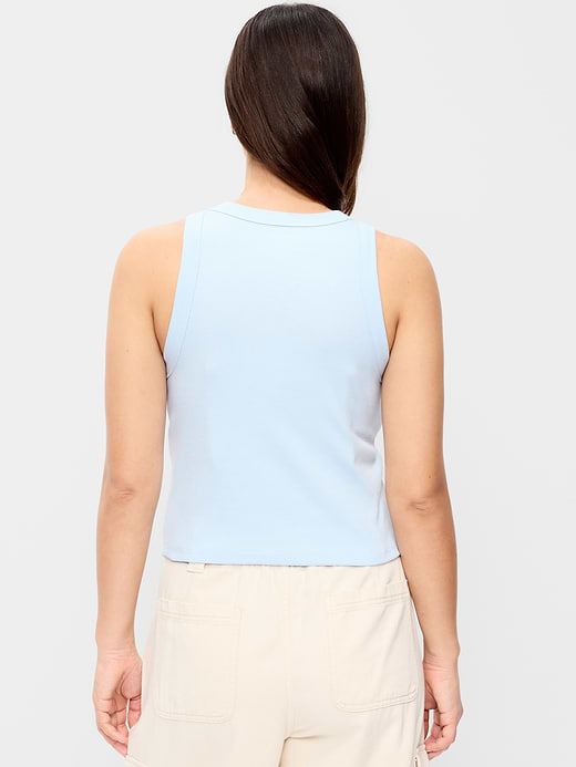 Old Navy Crop Ribbed Tank Top — photo 6