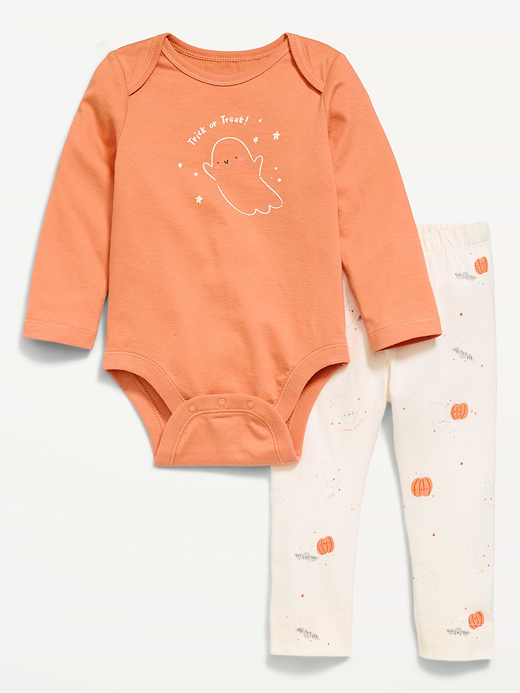 Old Navy Long-Sleeve Bodysuit and Leggings Set for Baby — photo 1