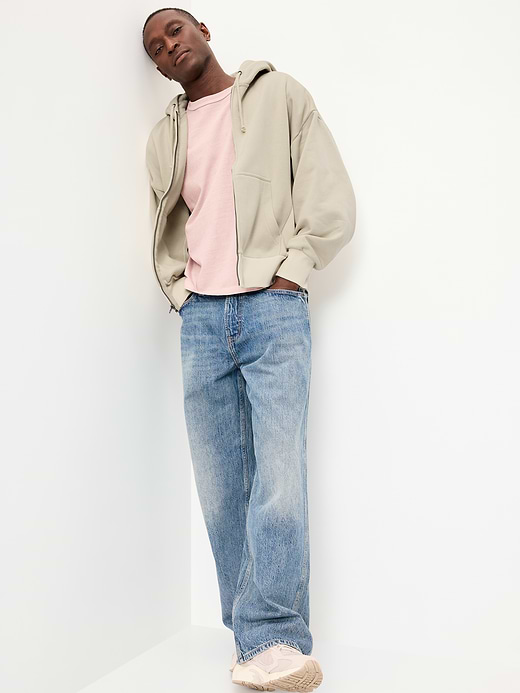 Old Navy Oversized Heavyweight Full-Zip Rotation Hoodie — photo 4