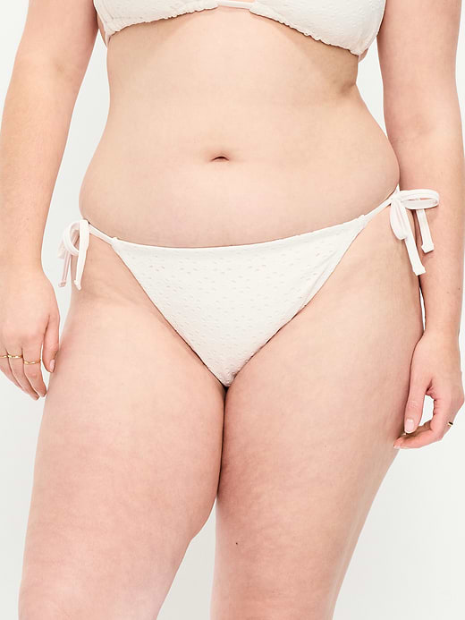 Old Navy Eyelet String Bikini Swim Bottoms — photo 5