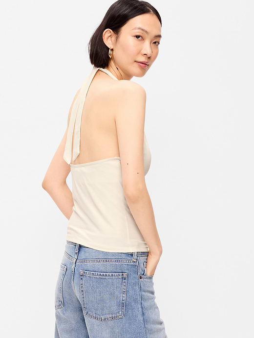Old Navy Cowl-Neck Halter Top — photo 3