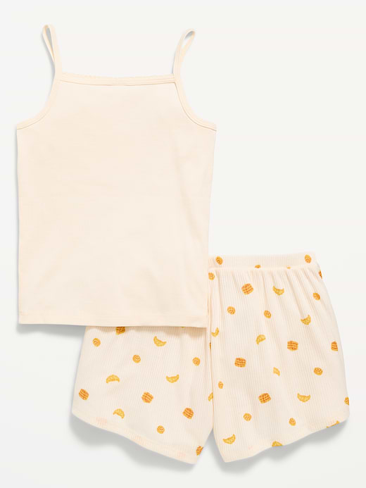 Old Navy Striped Pajama Cami and Shorts Set for Girls — photo 3
