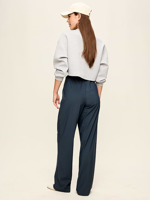 Old Navy High-Waisted SleekTech Trouser Pants — photo 4