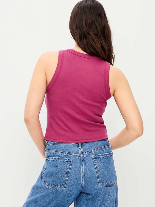 Old Navy Crop Ribbed Tank Top — photo 7