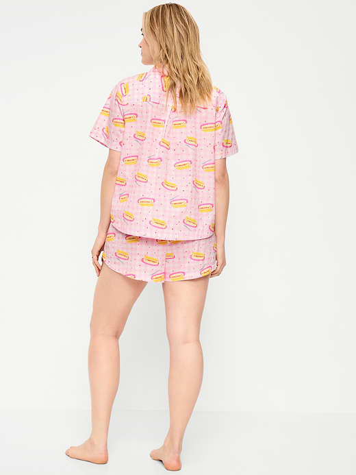 Old Navy Poplin Pajama Short Set — photo 6