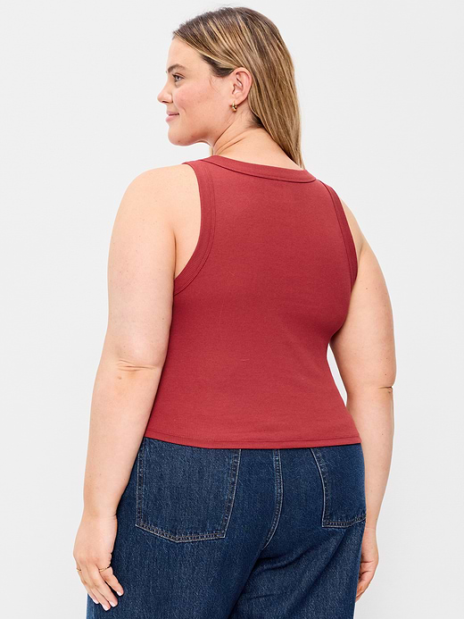 Old Navy Crop Ribbed Tank Top — photo 9