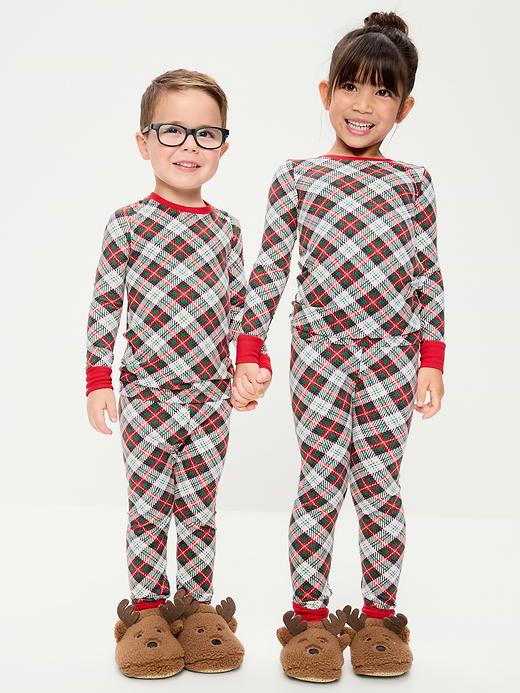 Old Navy SoftMode Printed Unisex Snug-Fit Pajama Set for Toddler & Baby — photo 1