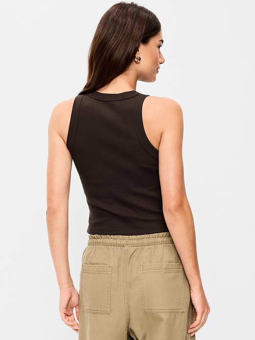 Old Navy Crop Ribbed Tank Top — photo 3