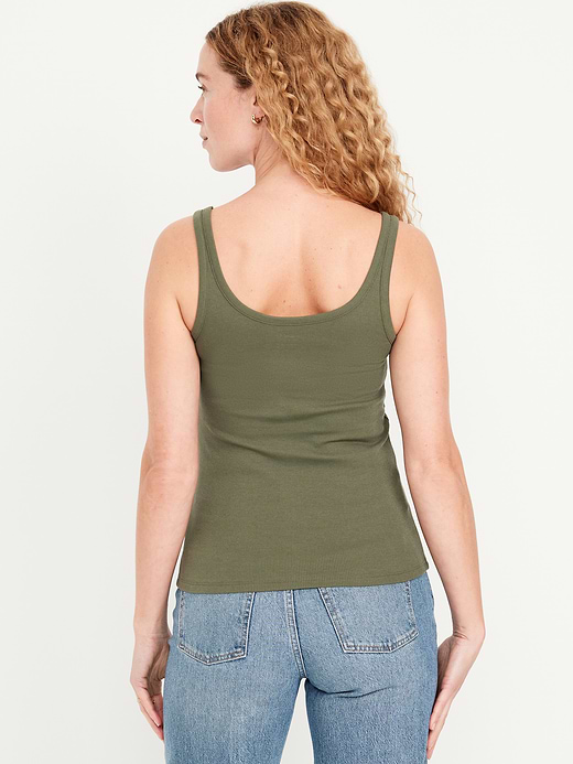 Old Navy First-Layer Ribbed Scoop-Neck Tank Top — photo 3