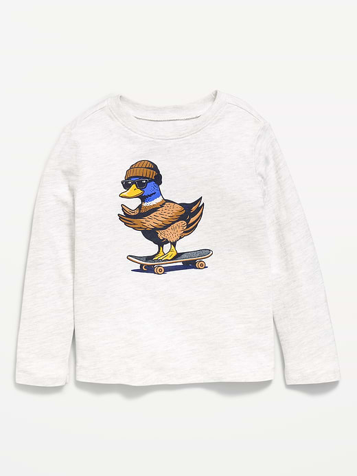 Old Navy Long-Sleeve Graphic T-Shirt for Toddler Boys — photo 1