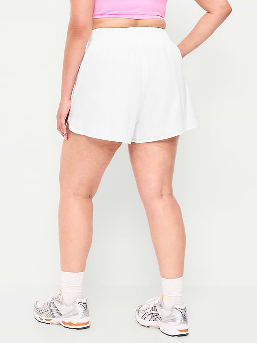 Old Navy Extra High-Waisted Crinkle Run Shorts -- 3-inch inseam — photo 7