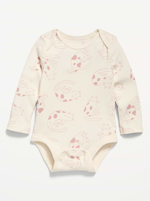 Old Navy Long-Sleeve Graphic Bodysuit for Baby — photo 1