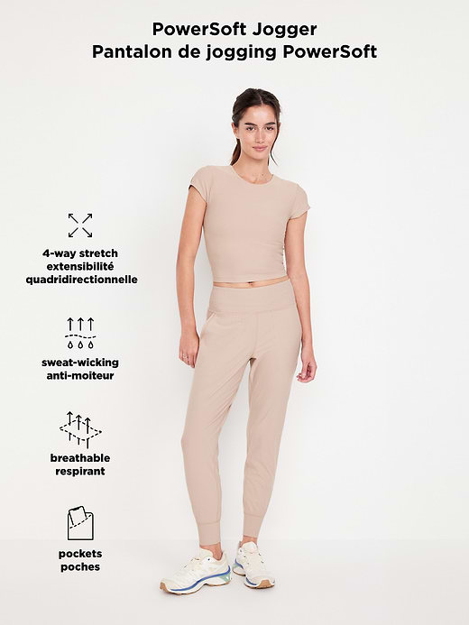 Old Navy High-Waisted PowerSoft Pocket Joggers — photo 9