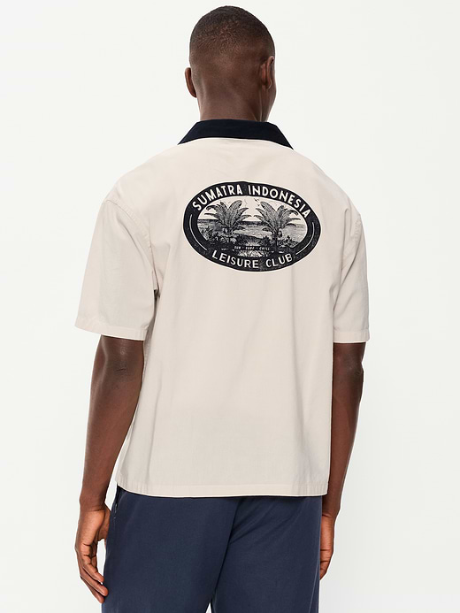 Old Navy Short-Sleeve Heavyweight Graphic Shirt — photo 3